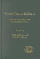 Tapa de Second Temple studies III