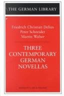 Tapa de Three Contemporary German Novellas
