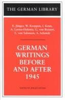 Tapa de German Writings Before and after 1945