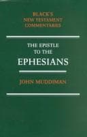 Tapa de The Epistle to the Ephesians (New Testament Commentaries)