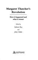 Tapa de Margaret Thatcher's revolution