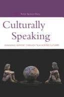 Tapa de Culturally speaking