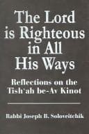 Tapa de The Lord is righteous in all His ways