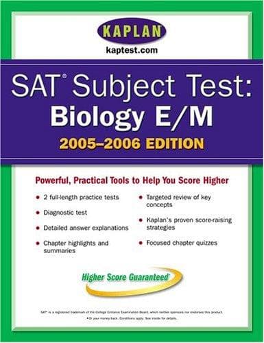 Tapa de SAT Subject Tests