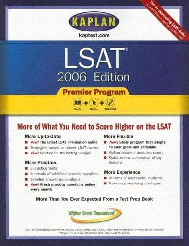 Tapa de Kaplan LSAT 2006, Premier Program