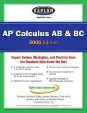Tapa de Kaplan AP Calculus AB & BC 2006