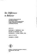 Tapa de Sex differences in behavior