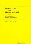 Tapa de Biography of a Legal Dispute (Concepts and Insights)