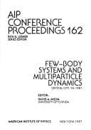 Tapa de Few-Body Systems and Multiparticle Dynamics