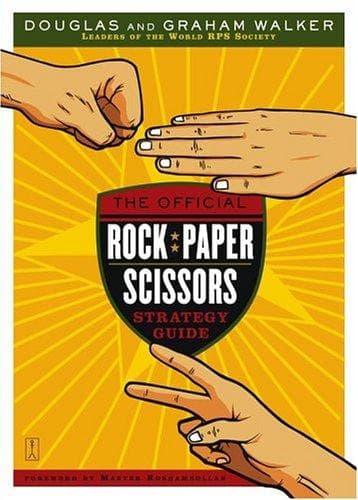 Tapa de The Official Rock Paper Scissors Strategy Guide