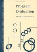 Tapa de Program evaluation