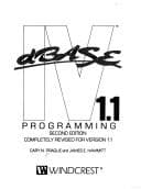 Tapa de dBASE IV 1.1 programming