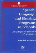 Tapa de Speech, Language, and Hearing Programs in Schools