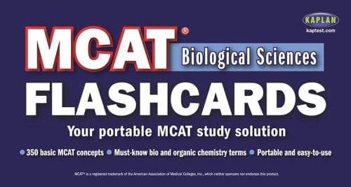 Tapa de MCAT Biological Sciences Flashcards