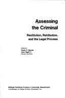 Tapa de Assessing the criminal