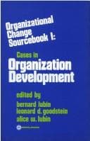 Tapa de Cases in organization development