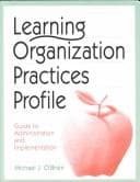 Tapa de Learning Organization Practices Profile, Contains