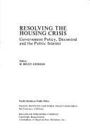 Tapa de Resolving the Housing Crisis