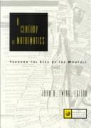 Tapa de A century of mathematics