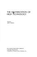 Tapa de The Militarization of high technology
