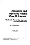 Tapa de Assessing and improving health care outcomes