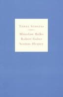 Tapa de Three stanzas