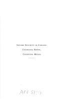 Tapa de Income Security in Canada
