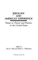 Tapa de Ideology and American experience