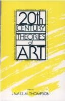 Tapa de Twentieth Century Theories of Art