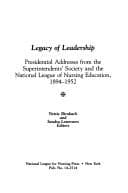 Tapa de Legacy of leadership