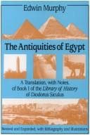 Tapa de The antiquities of Egypt