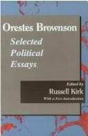 Tapa de Orestes Brownson