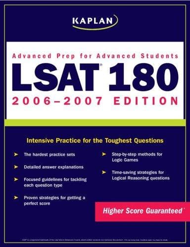 Tapa de Kaplan LSAT 180, 2006-2007
