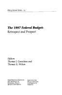 Tapa de 1997 Federal Budget