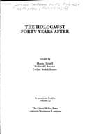 Tapa de The Holocaust forty years after