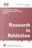 Tapa de Research in Addiction