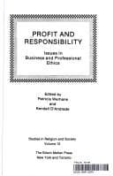 Tapa de Profit and responsibility