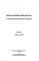 Tapa de France Before Charlemagne