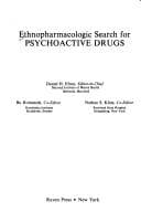 Tapa de Ethnopharmacologic search for psychoactive drugs
