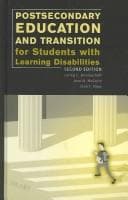 Tapa de Postsecondary education and transition for students with learning disabilities