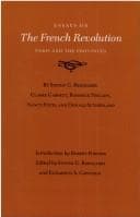 Tapa de Essays on the French Revolution
