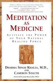 Tapa de Meditation As Medicine