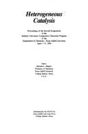 Tapa de Heterogeneous Catalysis (Industry-University Cooperative Chemistry Program symposia)