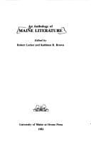 Tapa de An anthology of Maine literature