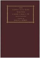 Tapa de The German Civil Code