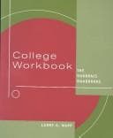 Tapa de College Workbook for The Harbrace Handbooks
