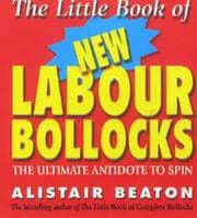 Tapa de The Little Book of New Labour Bollocks
