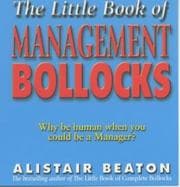 Tapa de The Little Book of Management Bollocks