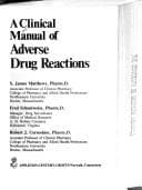 Tapa de A Clinical manual of adverse drug reactions