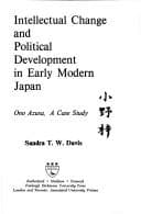 Tapa de Intellectual change and political development in early modern Japan